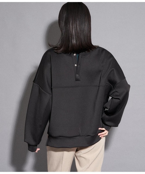 ANAP(アナップ)の「ダンボールデザインプルオーバー(Tシャツ/カットソー・レディース・ブルー/オフホワイト/ブラック・FREE)」の6枚目の写真