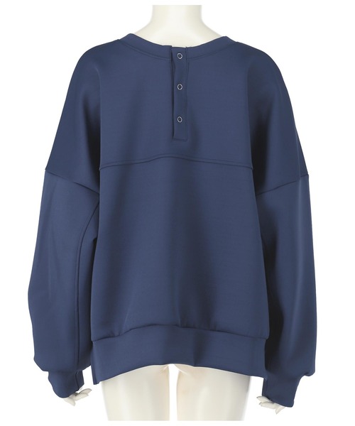 ANAP(アナップ)の「ダンボールデザインプルオーバー(Tシャツ/カットソー・レディース・ブルー/オフホワイト/ブラック・FREE)」の14枚目の写真