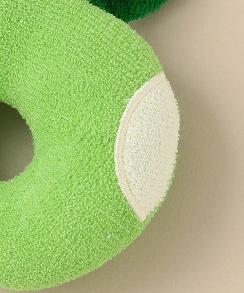 baby cheer（ベイビーチアー）の「りんごラトル【日本製】（その他ベビー用品・キッズ・ライトグリーン/レッド・FREE）」の7枚目の写真