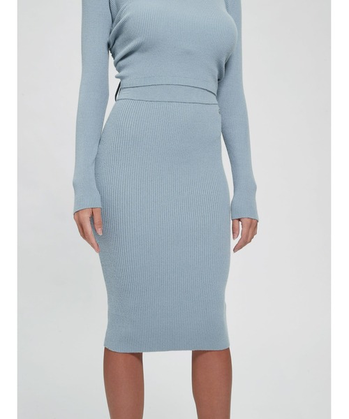 Guess（ゲス）の「Eco Claire Sweater Skirt（スカート・レディース・ライトブルー・SMALL/MEDIUM/X-SMALL）」の3枚目の写真