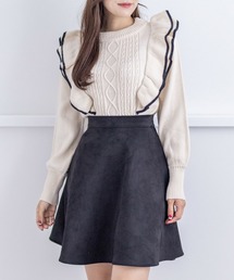 clear | 配色フリルニット ≪2022AW新作≫(ニット/セーター)