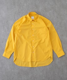BRICK & SONS | リラックスバックプリーツシャツ＜マスタード＞(シャツ/ブラウス)