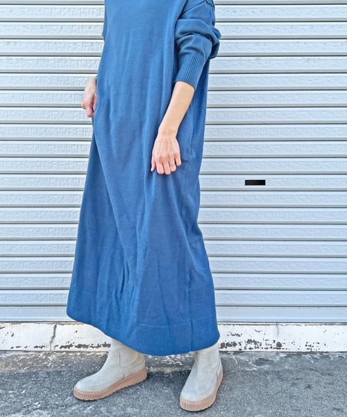 Sugar Sugar（シュガーシュガー）の「【SUGAR SUGAR シュガーシュガー】リブニットソックスブーツ（ブーツ・レディース・グレー/ブラウン系その他/ブラック・S/M/L/LL）」の16枚目の写真