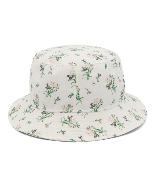 NEW ERA ニューエラ　ボタニカル柄　バケットハット NEW ERA ニューエラ バケット ボタニカル ハット 帽子 ブラック
