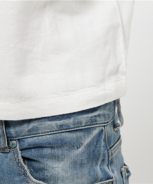 Kastane(カスタネ)の「【Kastane】バスケットTブラウス(シャツ/ブラウス・レディース・ホワイト/ネイビー/グレー・FREE)」の8枚目の写真