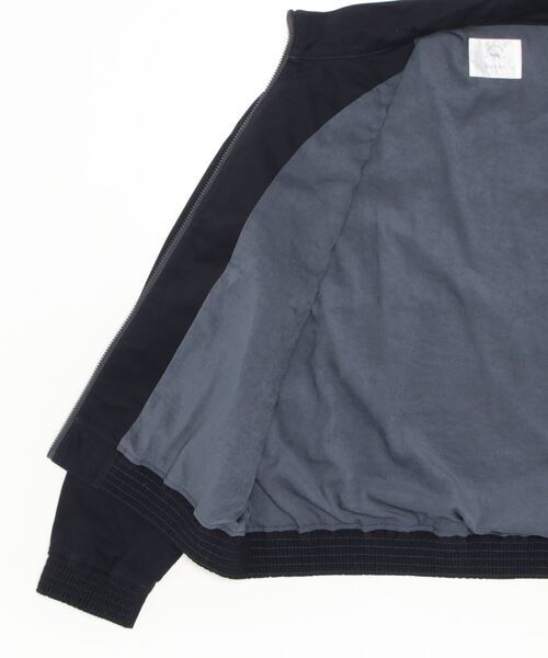 bukht（ブフト）の「【bukht ブフト】STAND BLOUSON　スタンドブルゾン（ブルゾン・メンズ・ネイビー/アイボリー/ブラック・3/2）」の10枚目の写真