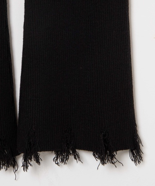 WEGO（ウィゴー）の「WEGO/ダメージニットパンツ（スウェットパンツ・レディース・ピンク/ブラック・FREE）」の22枚目の写真