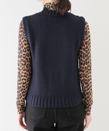 Adam et Rope&#39; - 大幅値下げ　新品　GANNI ガニー　ニット　ベスト　バタフライ　クロップド Adam et Rope' - 大幅値下げ 新品 GANNI ガニー ニット ベスト