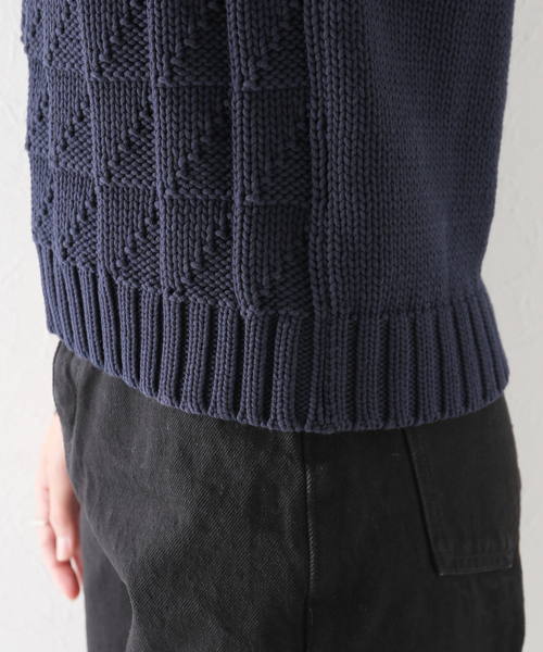 GANNI（ガニー）の「【GANNI / ガニー】Cotton Rope Vest：ニットベスト（ベスト・レディース・ブラック・SMALL）」の10枚目の写真