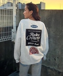 RODEO CROWNS WIDE BOWL | LOGO MANY PATCHESスウェット(スウェット)