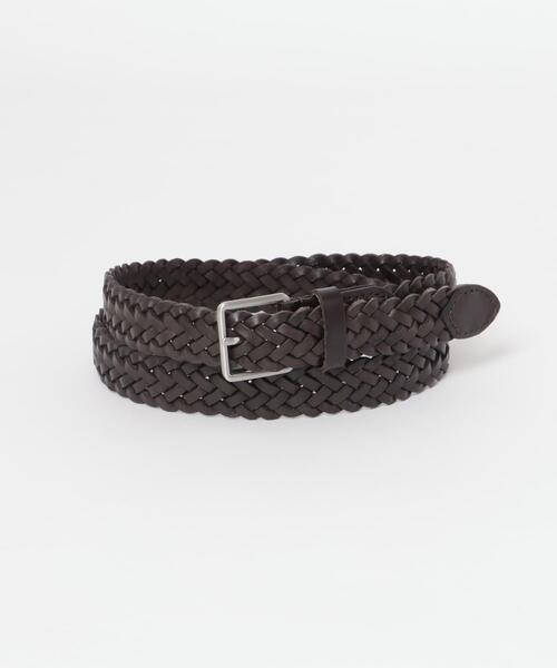 URBAN RESEARCH DOORS（アーバンリサーチドアーズ）の「レザーメッシュベルト（ベルト・メンズ・ブラック/ブラウン・-）」の4枚目の写真