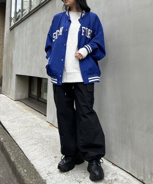 INGNI（イング）の「ドローコードカーゴパンツ（カーゴパンツ・レディース・ブラック/カーキ/アイボリー・FREE）」の5枚目の写真