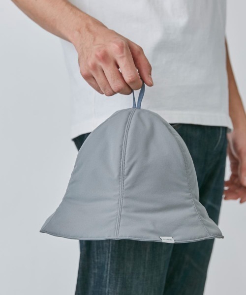 OVERRIDE（オーバーライド）の「OVERRIDE  PADDED SAUNA HAT L / オーバーライド（ハット・メンズ・オリーブ/ブラック/グレー/オレンジ・60cm）」の6枚目の写真