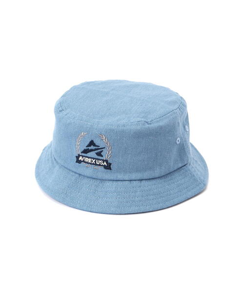 AVIREX(アヴィレックス)の「【KID'S/キッズ】A-STAR DENIM HAT / Aスター デニム ハット / AVIREX / アヴィレックス(ハット・キッズ・ブルー系その他3/その他4・F)」の3枚目の写真