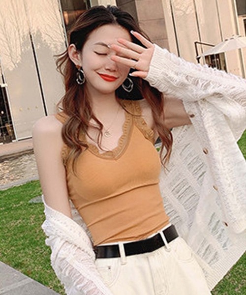 トップス meltthelady eyelet bra shirts eyelet bra shirts Melt the lady