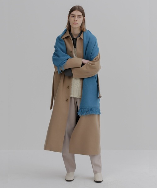 UNDECORATED（アンデコレイテッド）の「UNDECORATED アンデコレイテッド / Wool Random Slub Knit Vest ウールランダムスラブ Vネックニットベスト / UDF23805（ベスト・レディース・杢グレー/ブラック/アイボリー・0）」の5枚目の写真