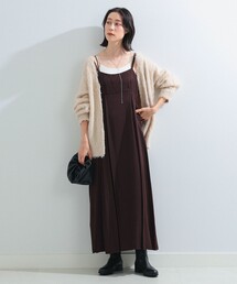 Ray BEAMS | Ray BEAMS / ロング フレア キャミワンピース(ワンピース)