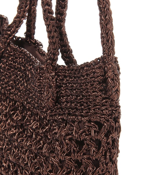 LOWRYS FARM（ローリーズファーム）の「キラキラミニショルダー　176597（ショルダーバッグ・レディース・グリーン/ブラウン/シルバー・FREE）」の6枚目の写真