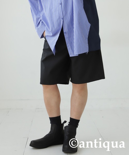 antiqua(アンティカ)の「UVカットハーフパンツ(その他パンツ・レディース・ブラック・FREE)」の3枚目の写真