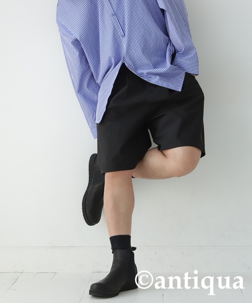 antiqua(アンティカ)の「UVカットハーフパンツ(その他パンツ・レディース・ブラック・FREE)」の6枚目の写真