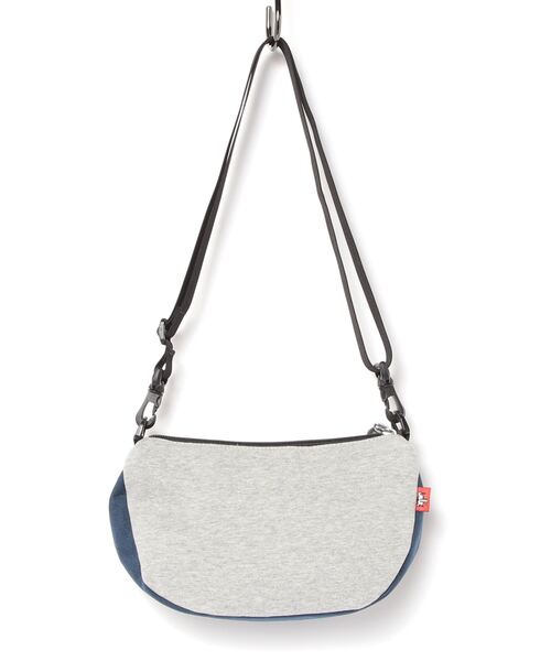 CHUMS（チャムス）の「CHUMS/チャムス ショルダーバック MINI BANANASHOULDER SWEAT ミニバナナショルダースウェットナイロン CH60-3609（ショルダーバッグ・メンズ・ブラック×グレー/ブルー/ネイビー/グレー系その他/ピンク系その他/ブルー系その他/グリーン・FREE）」の19枚目の写真