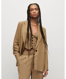 ALLSAINTS | YOLANDA LYN LINEN BLEND BLAZER | YOLANDA LYN リネン ブレンド ブレザー(テーラードジャケット)