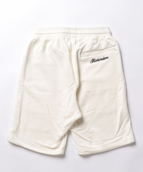 RICHARDSON（リチャードソン）の「【Richardson/リチャードソン】 Cherry Blossom Teamster Sweatshorts チェリーブロッサムチームスタースウェットショーツ（スウェットパンツ・メンズ・ブラック/ホワイト・M/S/XL）」の5枚目の写真