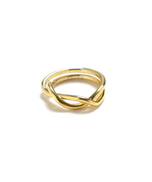 【YArKA/ヤーカ】entwined curvaceous design ring [ducube kans] / 絡み合う曲線美デザインリング