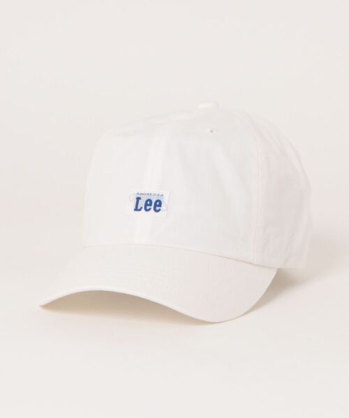 Lee（リー）の「LEE/リー　キッズ　LOW CAP COTTON TWILL（キャップ・キッズ・ホワイト/ブラック/ベージュ/ネイビー/ピンク/ブラウン/イエロー/ブルー・53-55cm）」の2枚目の写真