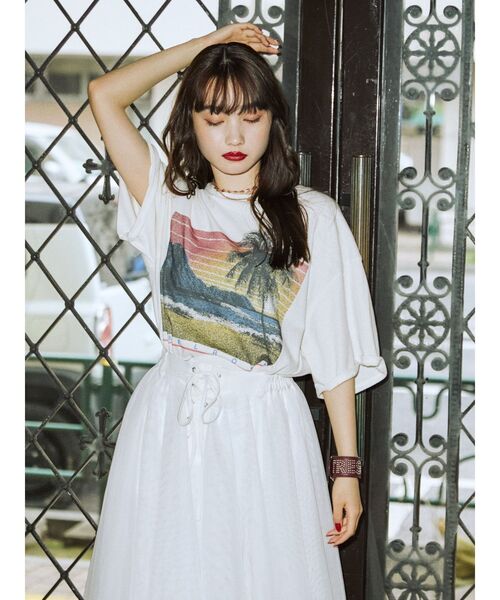 jouetie(ジュエティ)の「ボリュームチュールスカート(スカート・レディース・ブラック/ブルー/アイボリー・MEDIUM)」の12枚目の写真