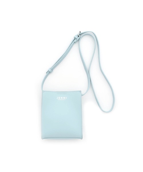 JENNI（ジェニィ）の「シンプルミニショルダー（ショルダーバッグ・キッズ・ピンク/ミント/ブラック/サックスブルー/オフホワイト・F）」の5枚目の写真