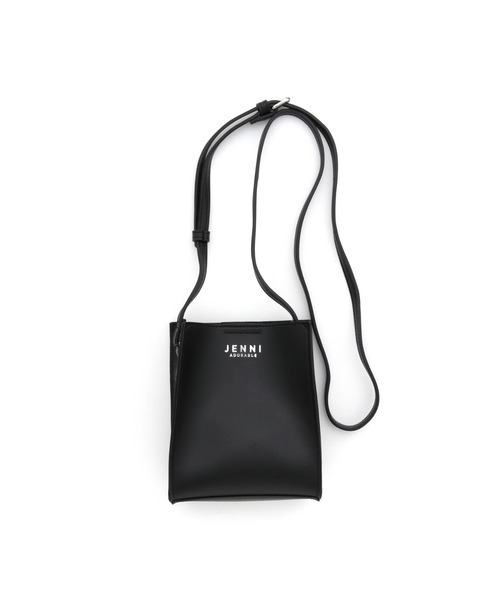 JENNI（ジェニィ）の「シンプルミニショルダー（ショルダーバッグ・キッズ・ピンク/ミント/ブラック/サックスブルー/オフホワイト・F）」の13枚目の写真