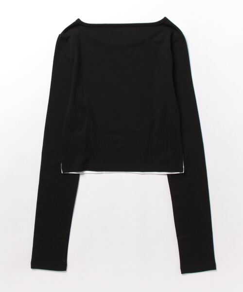MSCHF（ミスチーフ）の「MISCHIEF/ミスチーフ/FRONT DARTED SLEEVE TOP（Tシャツ/カットソー・レディース・ホワイト・M/S）」の7枚目の写真