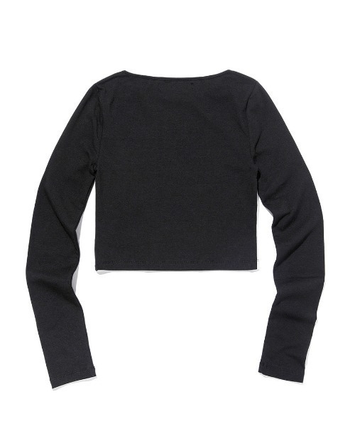 MSCHF（ミスチーフ）の「MISCHIEF/ミスチーフ/FRONT DARTED SLEEVE TOP（Tシャツ/カットソー・レディース・ホワイト・M/S）」の3枚目の写真
