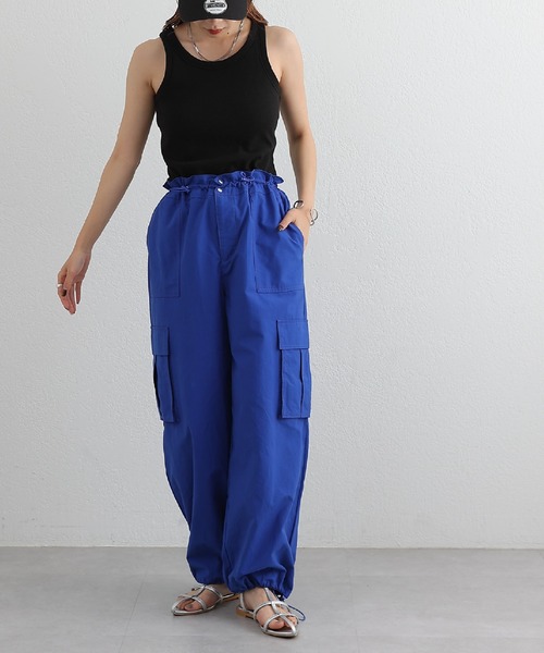 COLONY 2139（コロニートゥーワンスリーナイン）の「カップ付リブタンクトップ（タンクトップ・レディース・ホワイト/チャコールグレー/ブラック/イエロー/グリーン・SMALL/MEDIUM）」の15枚目の写真