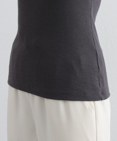 COLONY 2139（コロニートゥーワンスリーナイン）の「カップ付リブタンクトップ（タンクトップ・レディース・ホワイト/チャコールグレー/ブラック/イエロー/グリーン・SMALL/MEDIUM）」の11枚目の写真