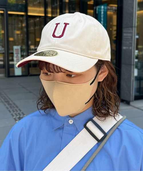 UNIVERSAL OVERALL(ユニバーサルオーバーオール)の「刺繍ツイルキャップ(キャップ・レディース・モカ/アイボリー/ブラック/ネイビー/グリーン・FREE)」の10枚目の写真