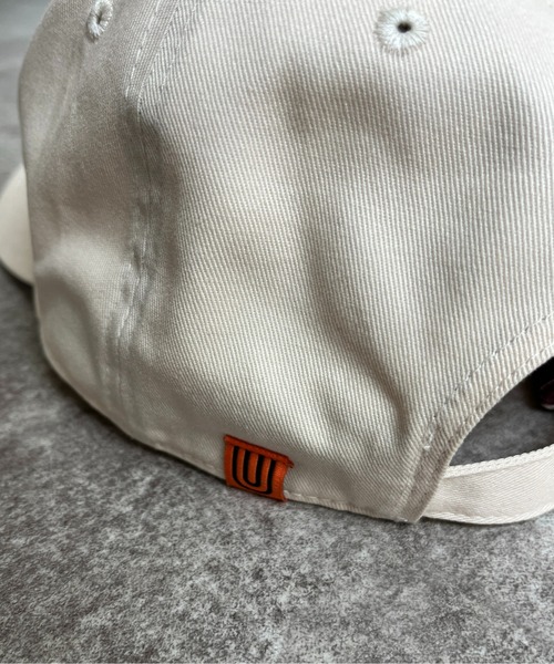 UNIVERSAL OVERALL(ユニバーサルオーバーオール)の「刺繍ツイルキャップ(キャップ・レディース・モカ/アイボリー/ブラック/ネイビー/グリーン・FREE)」の18枚目の写真