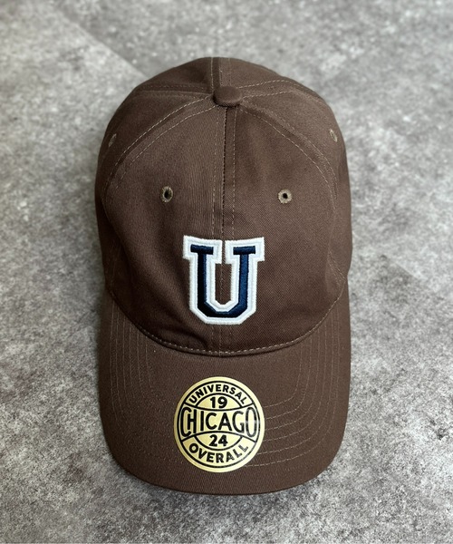 UNIVERSAL OVERALL(ユニバーサルオーバーオール)の「刺繍ツイルキャップ(キャップ・レディース・モカ/アイボリー/ブラック/ネイビー/グリーン・FREE)」の22枚目の写真