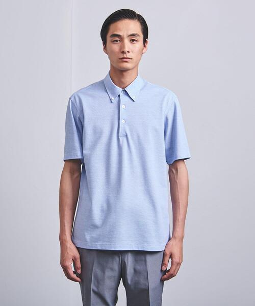 【極美品】UNITED ARROWS カノコ ボタンダウン ポロシャツ COZY UNITED ARROWS（ユナイテッドアローズ）の「カノコ ボタンダウン
