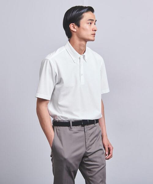 【極美品】UNITED ARROWS カノコ ボタンダウン ポロシャツ COZY UNITED ARROWS（ユナイテッドアローズ）の「カノコ ボタンダウン