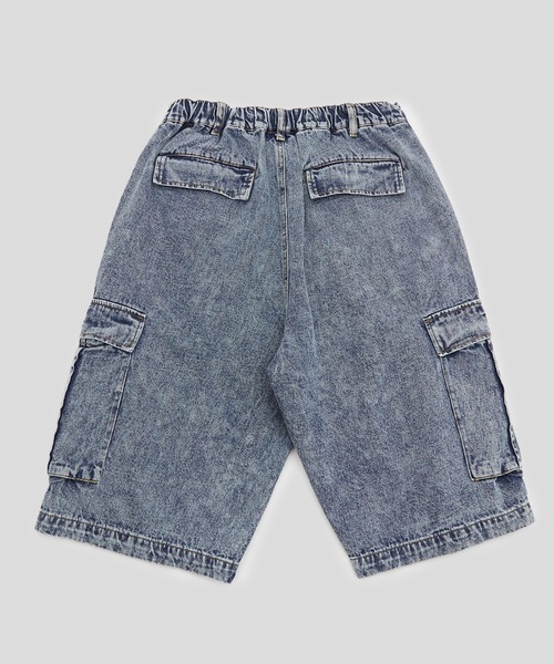 improves(インプローブス)の「ケミカルウオッシュ ワイド カーゴショートパン(デニムパンツ・メンズ・ネイビー/ブラック・MEDIUM/LARGE)」の21枚目の写真