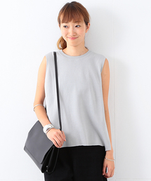 Ray BEAMS | Ray BEAMS / サイド タック ノースリーブ プルオーバー(ニット/セーター)