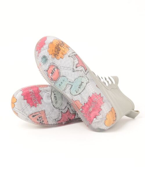 aimoha(アイモハ)の「aimoha menレースアップレインブーツ(レインシューズ・メンズ・ブラック/グレー/ホワイト・24.5cm/25.0cm/25.5cm/26.0cm/26.5cm/27.0cm/23.0cm/24.0cm/23.5cm)」の4枚目の写真