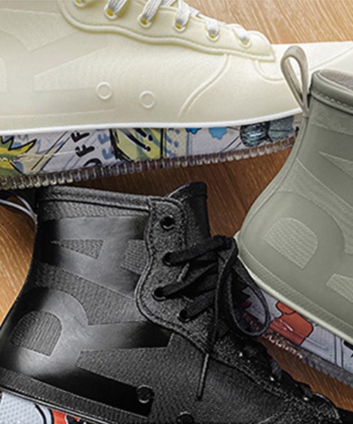 aimoha(アイモハ)の「aimoha menレースアップレインブーツ(レインシューズ・メンズ・ブラック/グレー/ホワイト・24.5cm/25.0cm/25.5cm/26.0cm/26.5cm/27.0cm/23.0cm/24.0cm/23.5cm)」の14枚目の写真