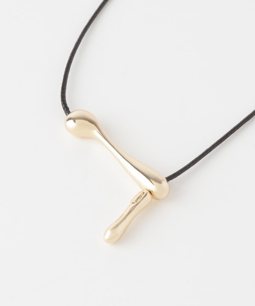 SMELLY（スメリー）の「ニュアンスバーYスライドコードネックレス（ネックレス・レディース・ゴールド系その他・-）」の3枚目の写真