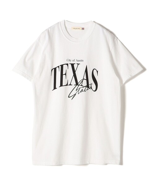 GOOD ROCK SPEED（グッドロックスピード）の「【SHIPS別注】GOOD ROCK SPEED:〈洗濯機可能〉オリジナル プリント TEE◇（Tシャツ/カットソー・レディース・ホワイト/ブラック/カーキ/ライトホワイト・ONE SIZE）」の2枚目の写真