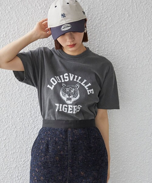 GOOD ROCK SPEED（グッドロックスピード）の「【SHIPS別注】GOOD ROCK SPEED:〈洗濯機可能〉オリジナル プリント TEE◇（Tシャツ/カットソー・レディース・ホワイト/ブラック/カーキ/ライトホワイト・ONE SIZE）」の3枚目の写真