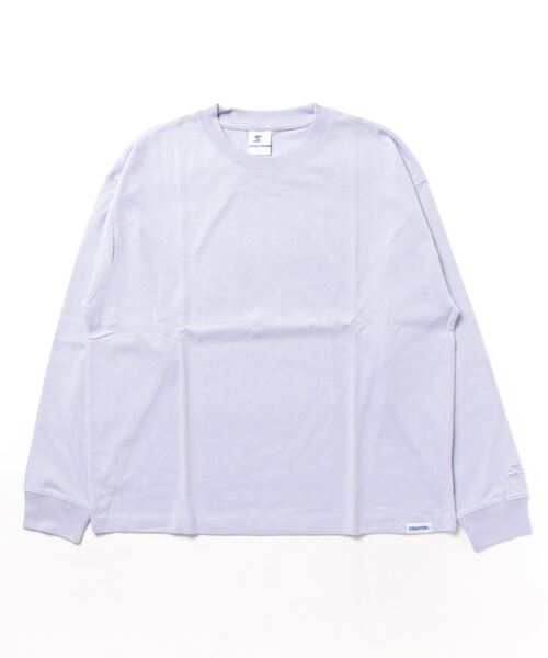 STARTER BLUE LABEL(スターターブルーレーベル)の「STARTER / BIG長袖Tシャツ / STBL-1634092(Tシャツ/カットソー・レディース・グレー/ブラック/カーキ/ネイビー/モカ/ラベンダー/ホワイト/ライトグレー・MEDIUM/LARGE/XX-LARGE/SMALL/X-LARGE)」の8枚目の写真