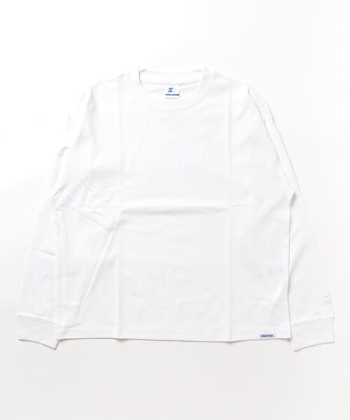 STARTER BLUE LABEL(スターターブルーレーベル)の「STARTER / BIG長袖Tシャツ / STBL-1634092(Tシャツ/カットソー・レディース・グレー/ブラック/カーキ/ネイビー/モカ/ラベンダー/ホワイト/ライトグレー・MEDIUM/LARGE/XX-LARGE/SMALL/X-LARGE)」の2枚目の写真
